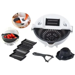 Ručni rezač za povrće i namirnice / Bijela