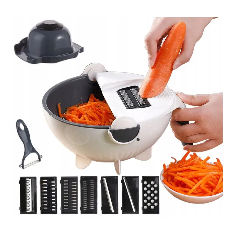 Ručni rezač za povrće i namirnice / Bijela