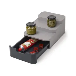 Izvlačna utičnica za kuhinju WERK / Siva