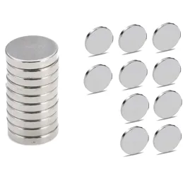 Set od 10 visokootpornih zidnih magneta / Krom