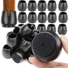 Set od 16 kom zaštitnih navlaka za stolice / Crna mat