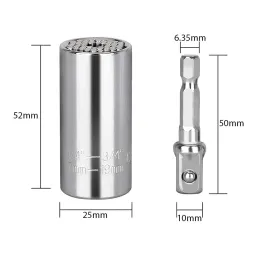 Univerzalni nasadni ključ 7-19 mm / Nikal