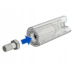 Univerzalni nasadni ključ 7-19 mm / Nikal