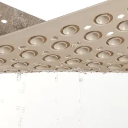 Protu-klizna podloga za kupaonicu WELNESS / Bež