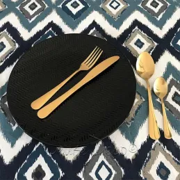 16-dijelni set pribora GOURMET LUX / Zlatna