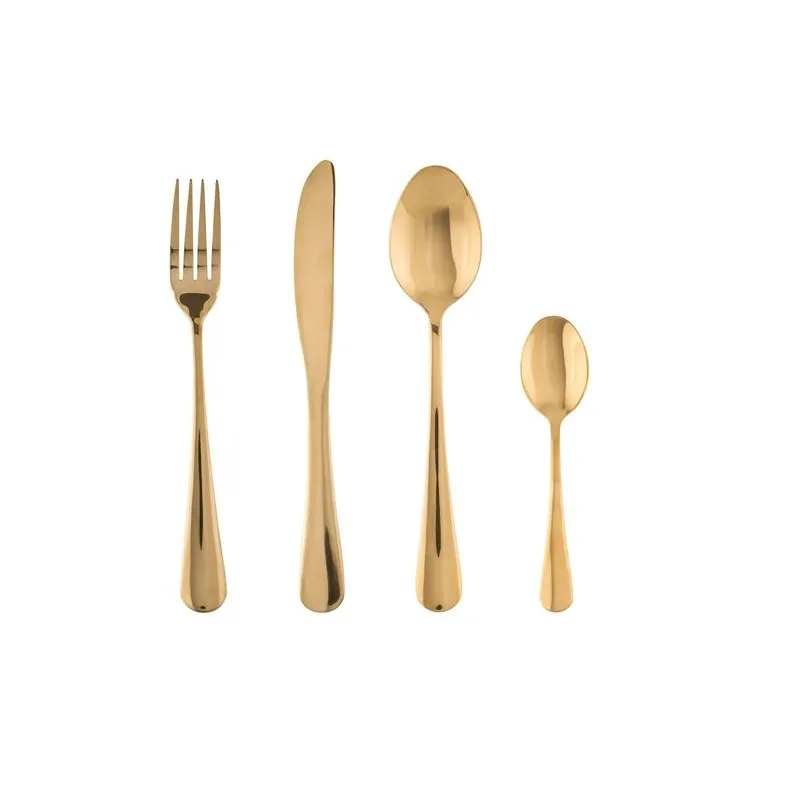 16-dijelni set pribora GOURMET LUX / Zlatna