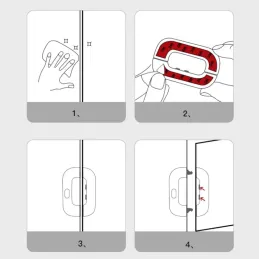 Brava za hladnjak SAFES / Siva