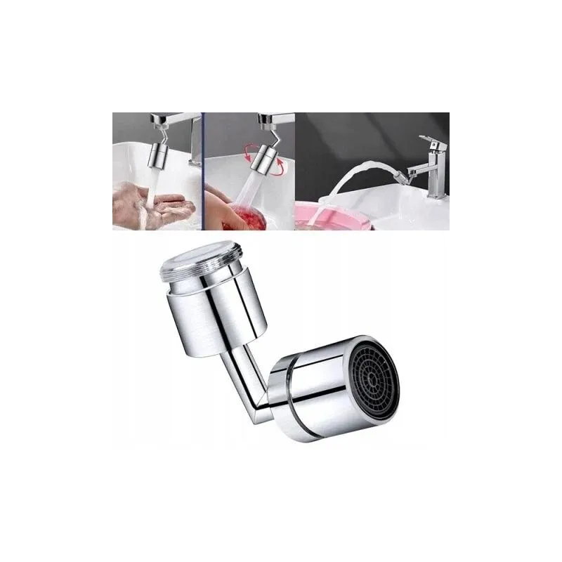 Otočni perlator 270° za slavinu / Sjajni krom