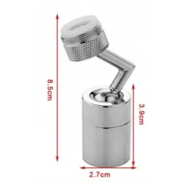 Otočni perlator 270° za slavinu / Sjajni krom
