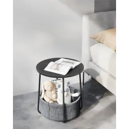 Bočni stolić za dnevni boravak HOME / Crna