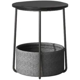 Bočni stolić za dnevni boravak HOME / Crna