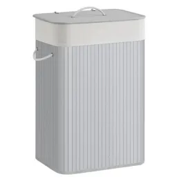 Košara za rublje GLAMUR 72L / Siva