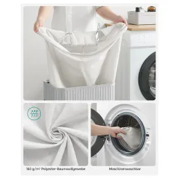 Košara za rublje GLAMUR 72L / Siva