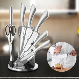 Set od 8 kuhinjskih noževa od nehrđajućeg čelika sa stalkom FIT / Nehrđajući čelik