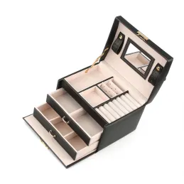 Dizajnerska kutija za nakit SIGMA Mini / Crna