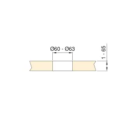 Električna utičnica VERTIKAL FAT 1x230V + 2xUSB A+C SCHUKO / Nehrđajući čelik