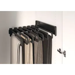 Izvlačni držač za hlače CONERO / Antracit