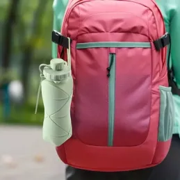 Silikonska boca za vodu FLEX 600ml / Siva