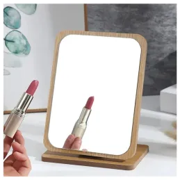 Kozmetičko ogledalo EPIC / Prirodno drvo