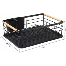 Ocjeđivač za posuđe COSTA MINI / Sivi