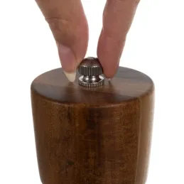 Set od 2 komada keramičkih mlina za sol i papar / Mahagon