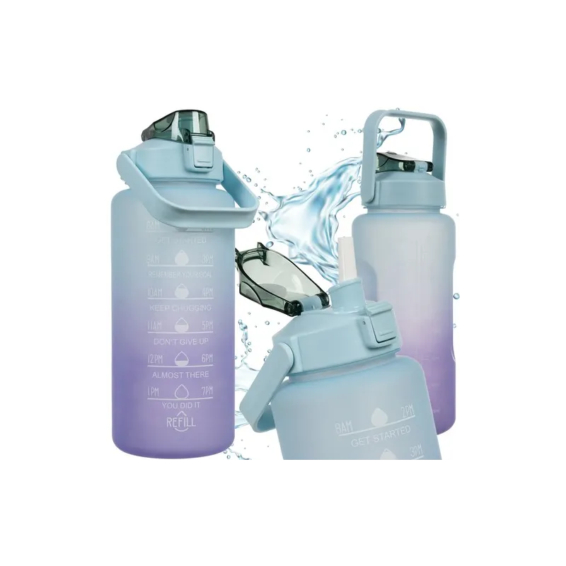 Sportska boca za vodu DRINK-FIT 2000 ml / Ljubičasta