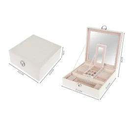 Dizajnerska kutija za nakit ZANATI / Bijela