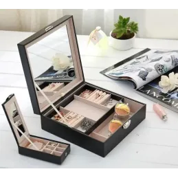 Dizajnerska kutija za nakit ZANATI / Crna