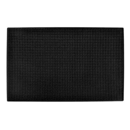 Barová podložka za posuđe / Crna