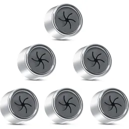 Set od 6 komada vješalica za kuhinjske krpe PROFA / Sjajni krom