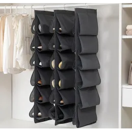 Organizator za cipele za ormar EASY WAY / Crna