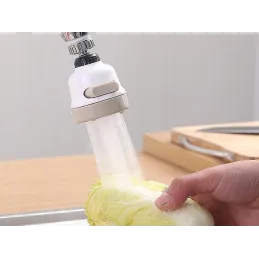 Perlator za slavinu s funkcijom tuša / Bijela