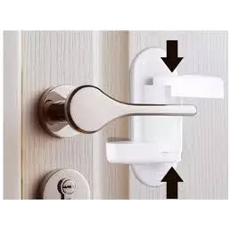 Brava za kvaku na vratima DOOR / Bijela - set 2 kom