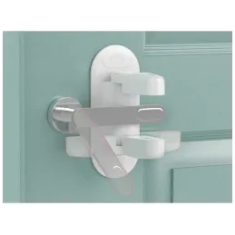 Brava za kvaku na vratima DOOR / Bijela - set 2 kom