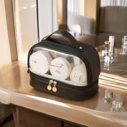 Kozmetička torbica SKINY / Crna