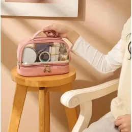 Kozmetička torbica SKINY / Ružičasta