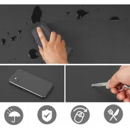 Podloga za stol za tipkovnicu i miš OFFICE / Ružičasta