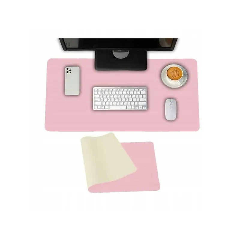 Podloga za stol za tipkovnicu i miš OFFICE / Ružičasta