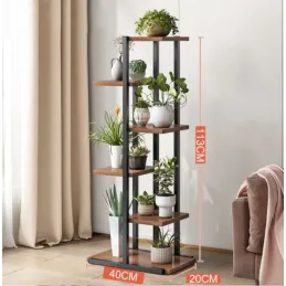 Stalak za cvijeće FLOWER / Crna