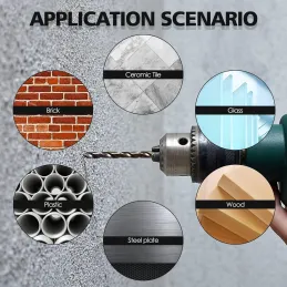 Set bušilica alata PROFI DRILL - 111 komada s kovčegom