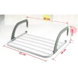 Balkonski sušilo za rublje TIANA / Siva