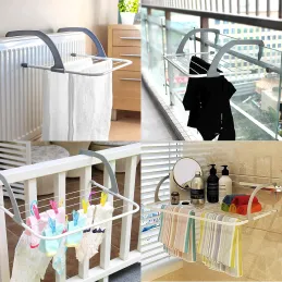 Balkonski sušilo za rublje TIANA / Siva