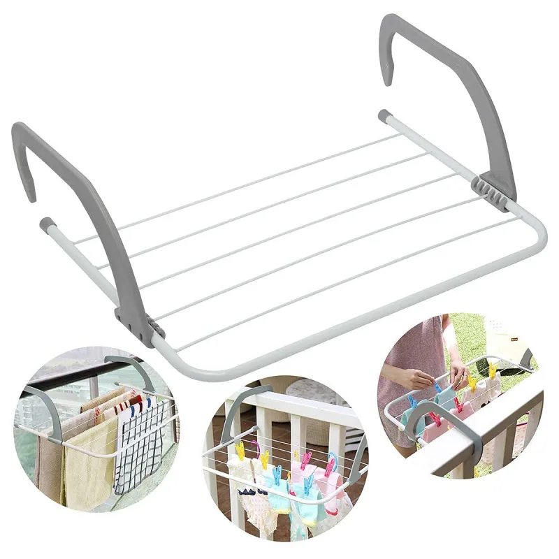 Balkonski sušilo za rublje TIANA / Siva