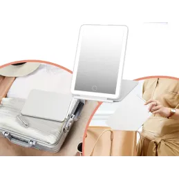 Kozmetičko ogledalo s LED svjetlom LEXIA / Bijela