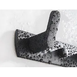 Vješalica za zid LINUX / Crna mat