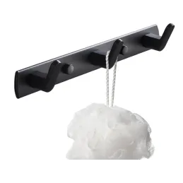 Vješalica za zid LINUX / Crna mat