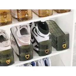 Organizator za cipele EASY LUX / Zeleno-smeđa