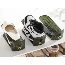 Organizator za cipele EASY LUX / Zeleno-smeđa