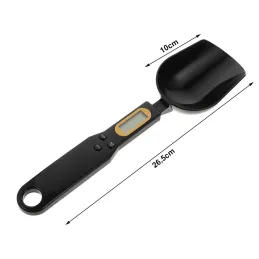 Kuhinjska žlica s LCD zaslonom i vagom ELECTRA / Crna mat