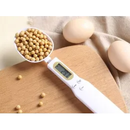 Kuhinjska žlica s LCD zaslonom i vagom ELECTRA / Bijela